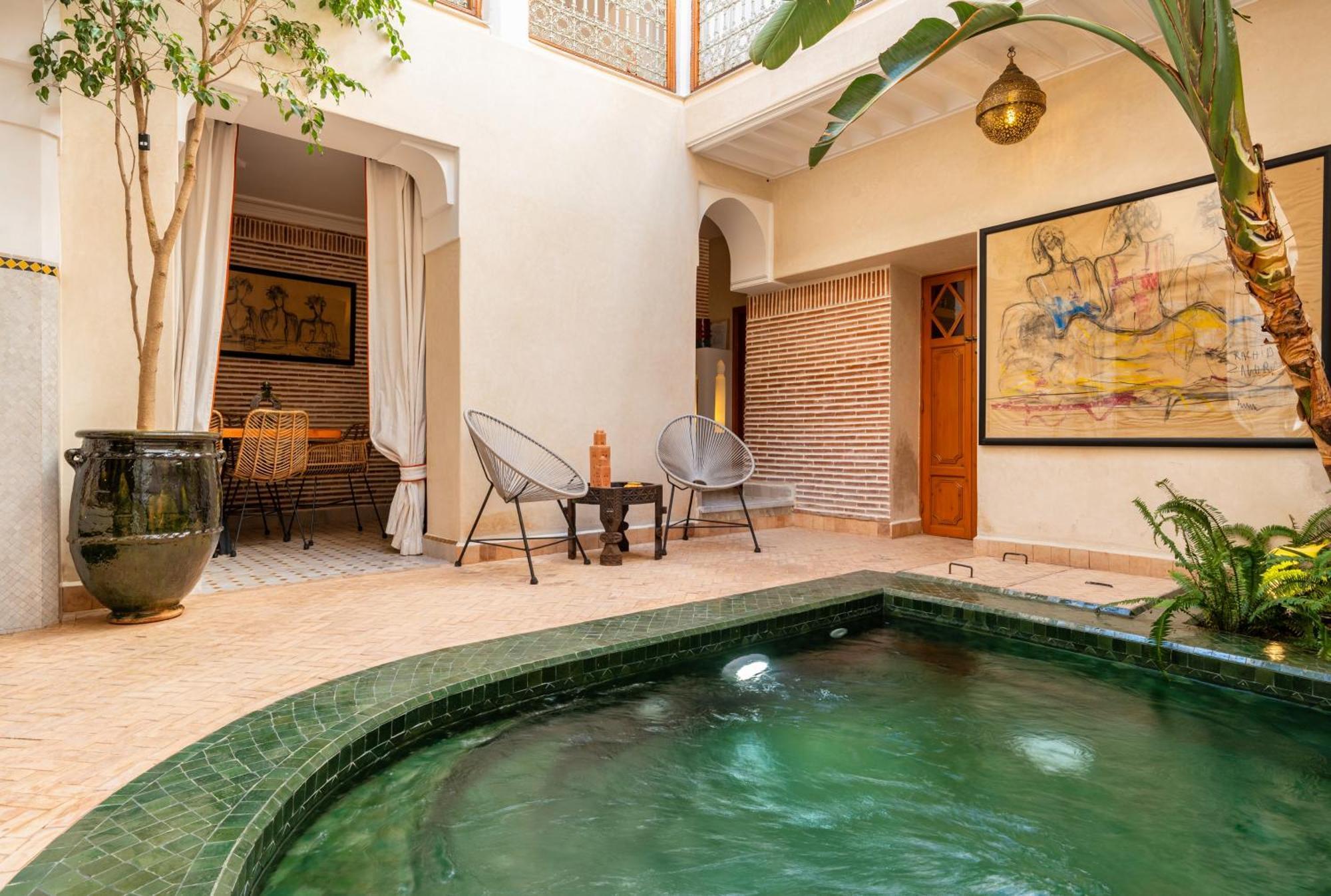 מרקש Riad The D'Orient - Piscine Privee - Petit Dejeuner מראה חיצוני תמונה