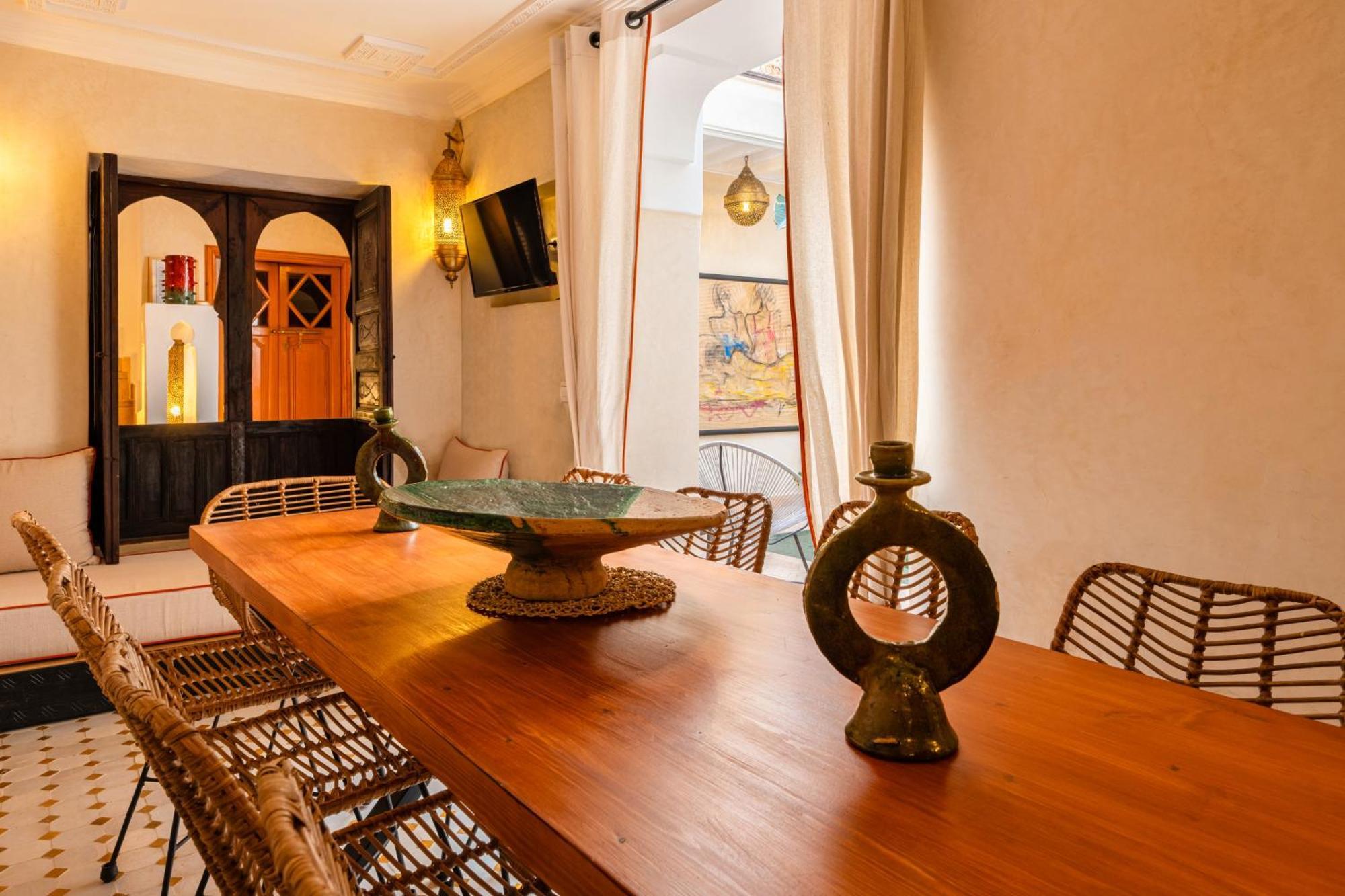 מרקש Riad The D'Orient - Piscine Privee - Petit Dejeuner מראה חיצוני תמונה