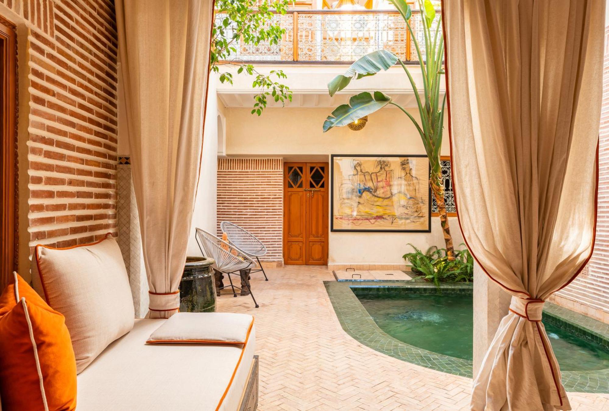 מרקש Riad The D'Orient - Piscine Privee - Petit Dejeuner מראה חיצוני תמונה